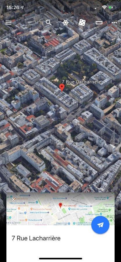 Lacharriere-Logement entier 38m2 Paris Extérieur photo